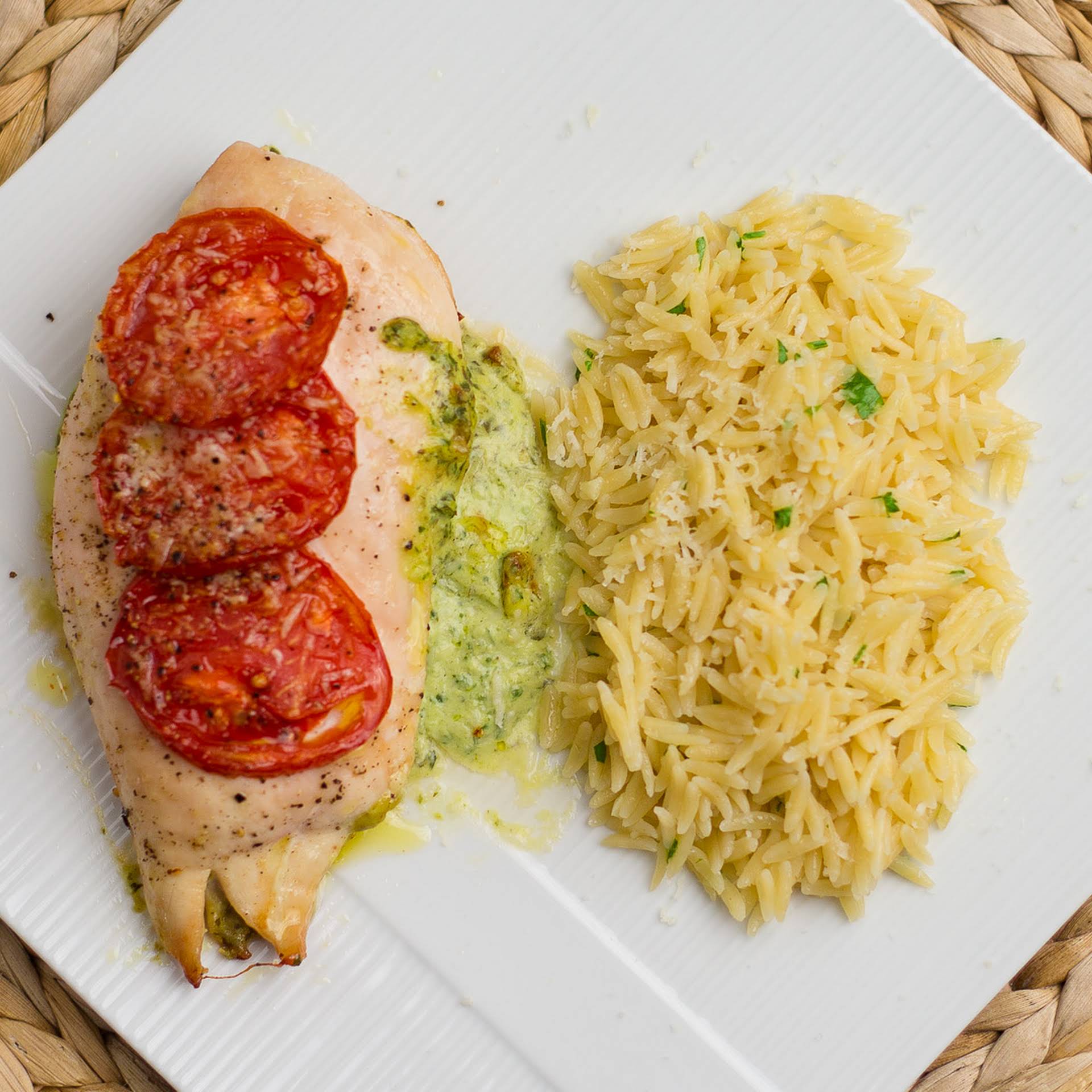 Boursin Orzo with Chicken • Salt & Lavender