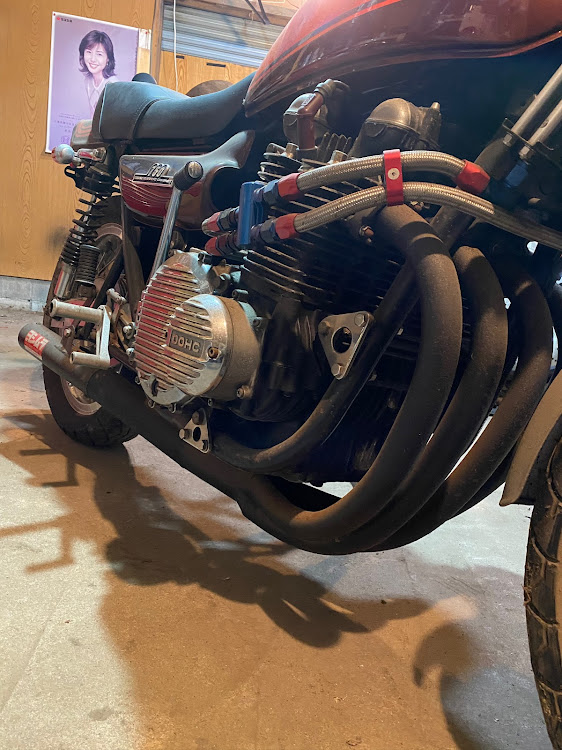ツインの元旦ミーティング・愛しのz750fourに関するカスタム事例の投稿画像8枚目