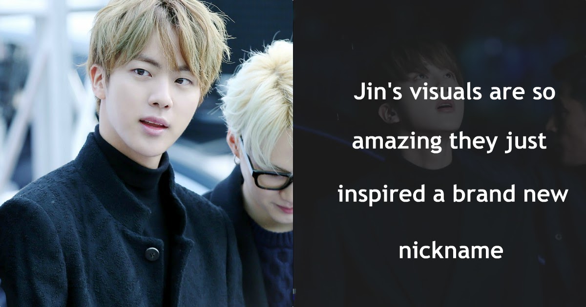 Knetz give #BTS's #Jin a new nickname of a popular anime character