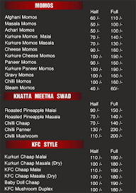 Sai Chaap Corner menu 2