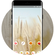 Rye field theme bokeh fruit yellow wallpaper 1.0.3 Icon