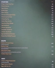 The Raj menu 5