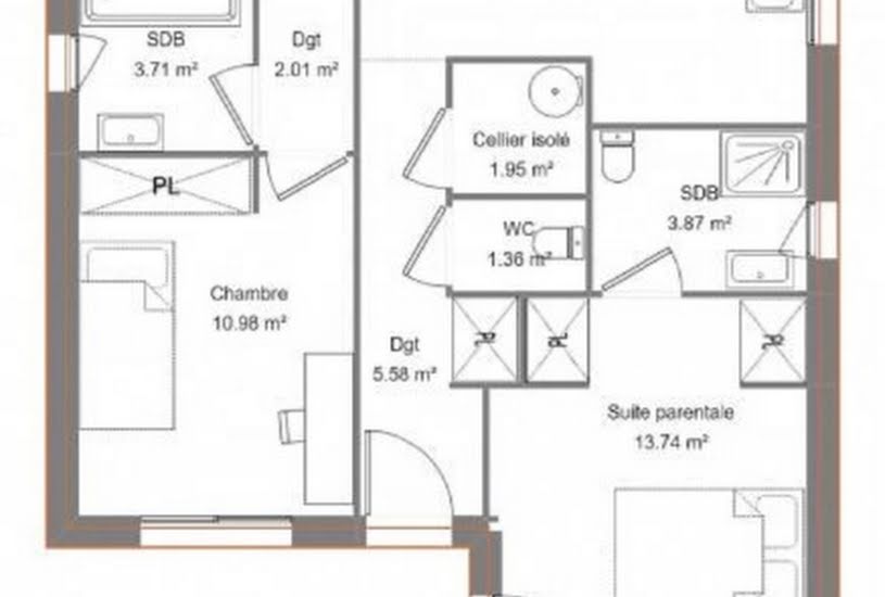  Vente Terrain + Maison - Terrain : 420m² - Maison : 90m² à Le Barcarès (66420) 