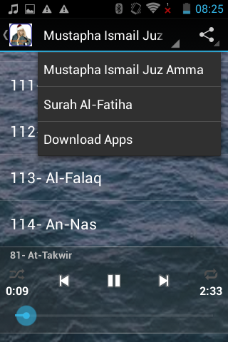 Mustapha Ismail Juz Amma MP3