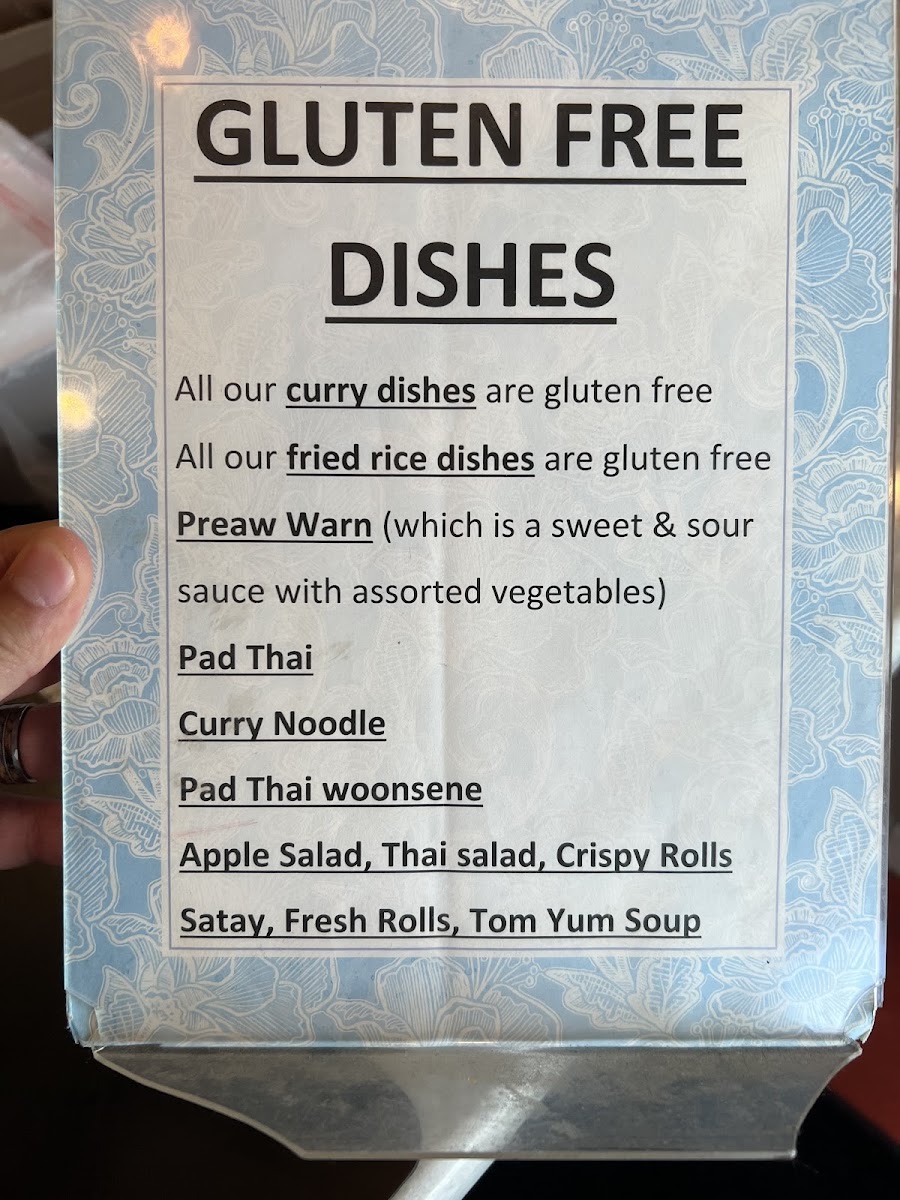 Gluten-Free at Phuket Thai 23