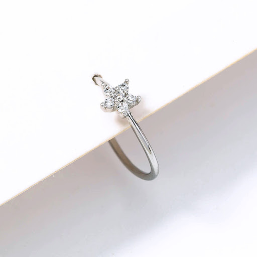 Title 4, Niche Star Nose Ring Piercing Jewelry Fashion S...