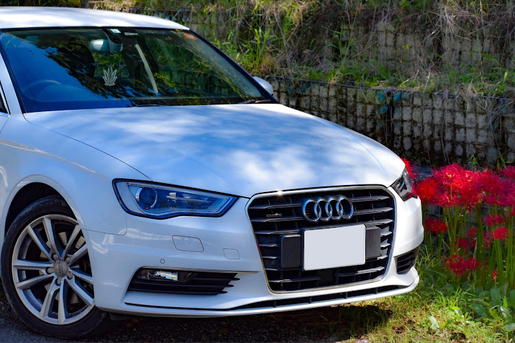 りっぺ*さんが投稿した秋の交通安全週間・アウディ・AUDI・A3・彼岸花に関するカスタム事例の投稿画像1枚目