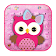 Thème de clavier Pinky Owl icon