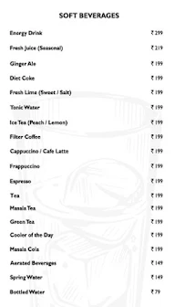 Tangerine - Davanam Sarovar Portico Suites menu 3