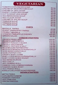 Hotel Pancharatna Paradise Udupi menu 6