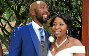 Dingaan Mokebe and Vathiswa Ndara in a wedding episode in Muvhango. It is alleged that the soapie's actors have not been paid since October.  / Veli Nhlapo.