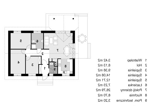 Eco 03 - Rzut parteru