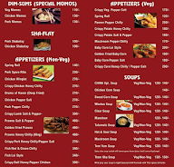 The Chinese Restaurant menu 1