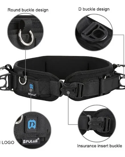 Camera Waist Belt Multi-functional Bundle Waistband Strap... - 2