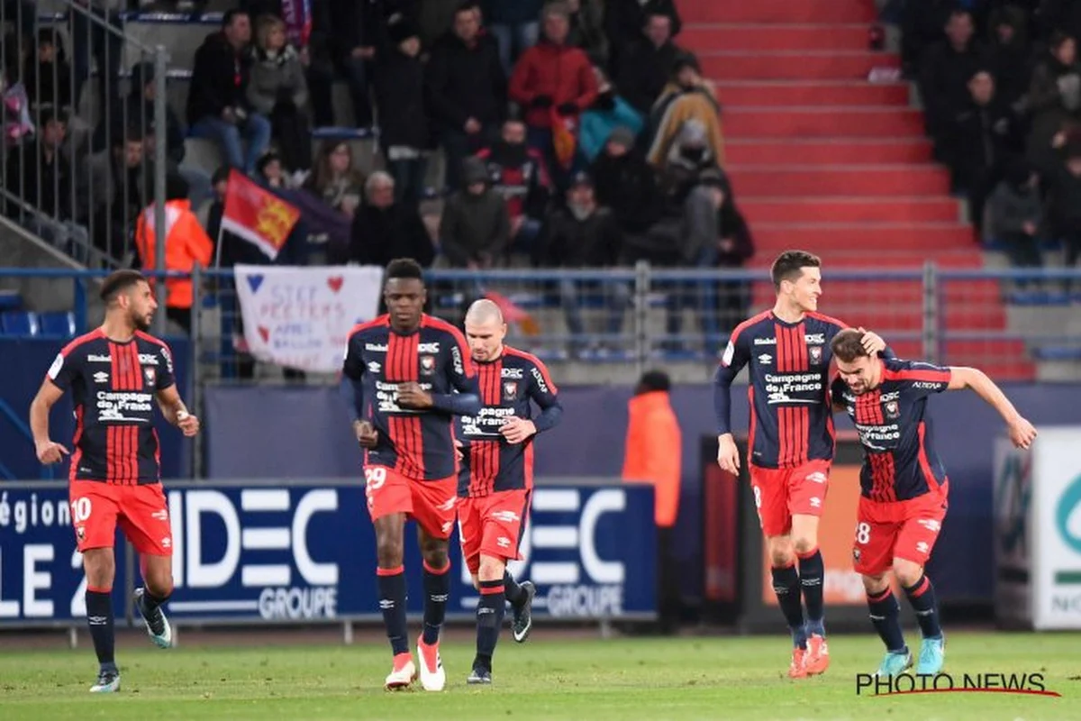 L'ancien Trudonnaire, Stef Peeters, se met en évidence avec Caen