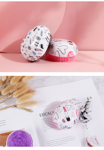 Title 4, Plastic Hair Comb Fashion Egg Combs smooths, de...