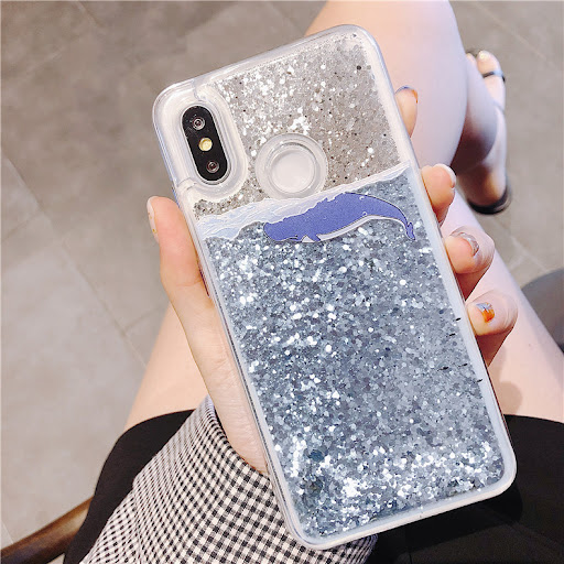 Title 1, Painted Quicksand Liquid Mobile Phone Case, uni...
