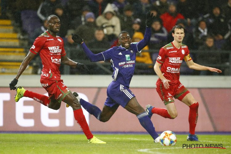 Sous les huées, Anderlecht perd de précieux points face à Zulte Waregem