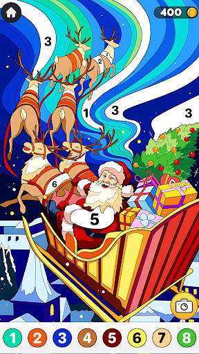 Screenshot Christmas Color By Number