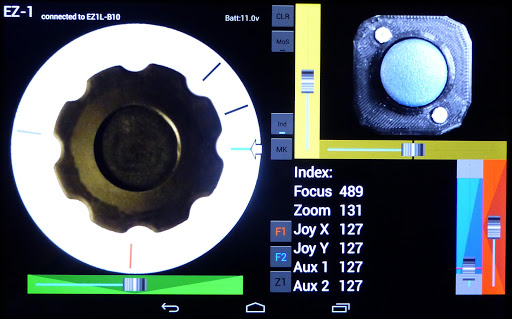 EZ1 lens and gimbal controller