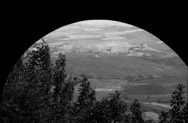 Guardo dalle mura di montalcino....e di silviotta