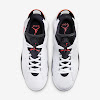 air jordan retro 6 g white/infrared 23/black