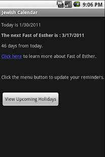 Jewish Calendar apk