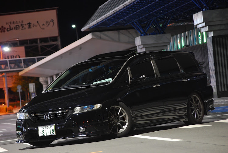 オデッセイのRB1・洗車・夜の撮影会・空港でパシャり・純正に関するカスタム事例の投稿画像3枚目