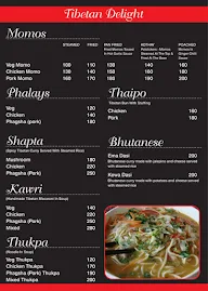 The Darjeeling menu 3