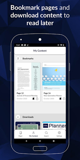 Screenshot FPA Publications