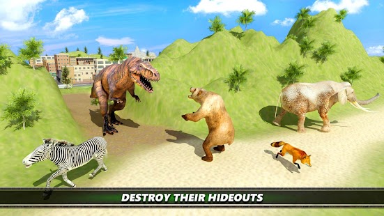 Dinosaur Simulation 2017- Dino City Hunting (Mod Money)