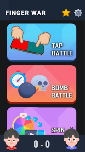 Screenshot Finger Battle - 2 Player Games