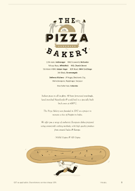 The Pizza Bakery menu 1