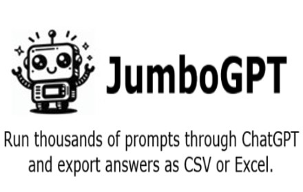 JumboGPT - Bulk Prompts for ChatGPT small promo image