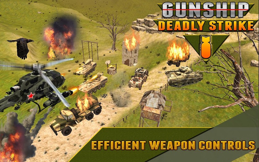 Gunship Sandstorm Wars 3D Screen 2
