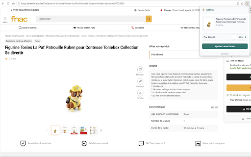 Karnet — Ajouter à ma liste screenshot 1