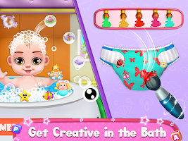 Pregnant Mommy Care Baby Games Screenshot