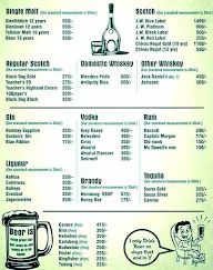 Raya Bar & Lounge By Pipal Tree menu 2