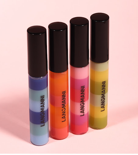 Title 7, Layered Lip Gloss Rainbow Colors