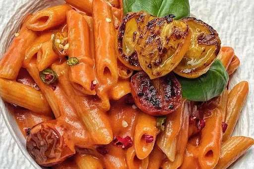 Red Sauce Veg Pasta (penne Pasta)