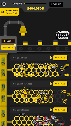 Screenshot Idle Bee Factory Tycoon