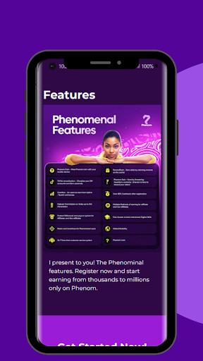 Screenshot Phenom App