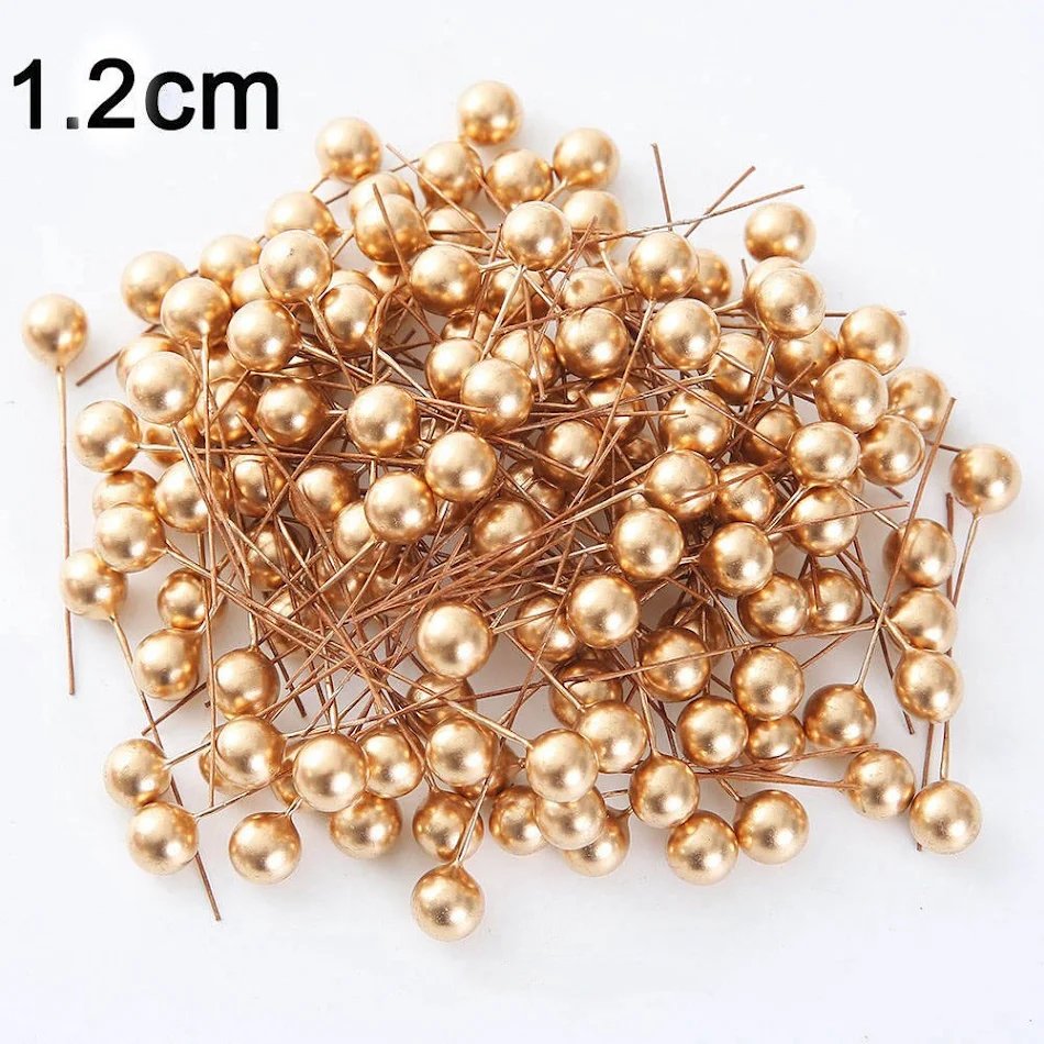 50PCs Mini Pearl Berry Fruit DIY Handmade Accessories for crafting and decorating. Perfect for creating unique and perso