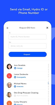 Hydro Pay - Feeless P2P Paymentsのおすすめ画像4