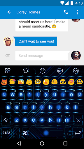 免費下載個人化APP|Emoji Keyboard-Circuit app開箱文|APP開箱王
