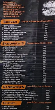 Penta Cafeteria menu 8