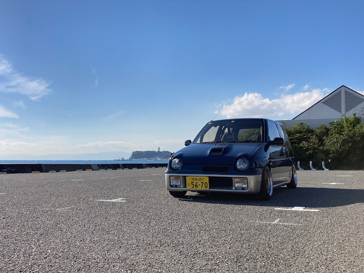 アルトワークスのドライブ・七里ヶ浜・江ノ島に関するカスタム事例の投稿画像2枚目