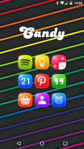 Candy - icon pack screenshot 11