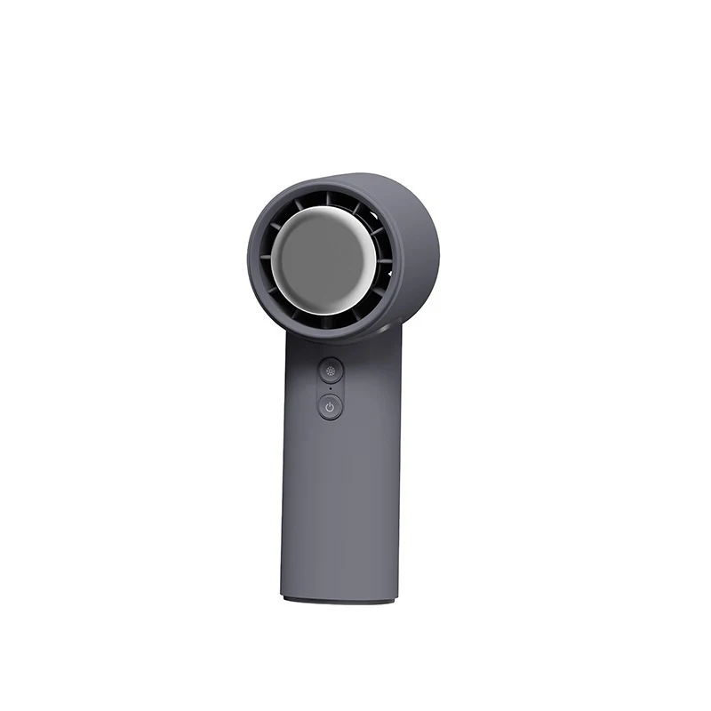 Hoge snelheid handheld ventilator met intelligent digitaal display, mini draagbaar, USB opladen voor buitenactiviteiten.