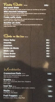 The Chocolate Room menu 4